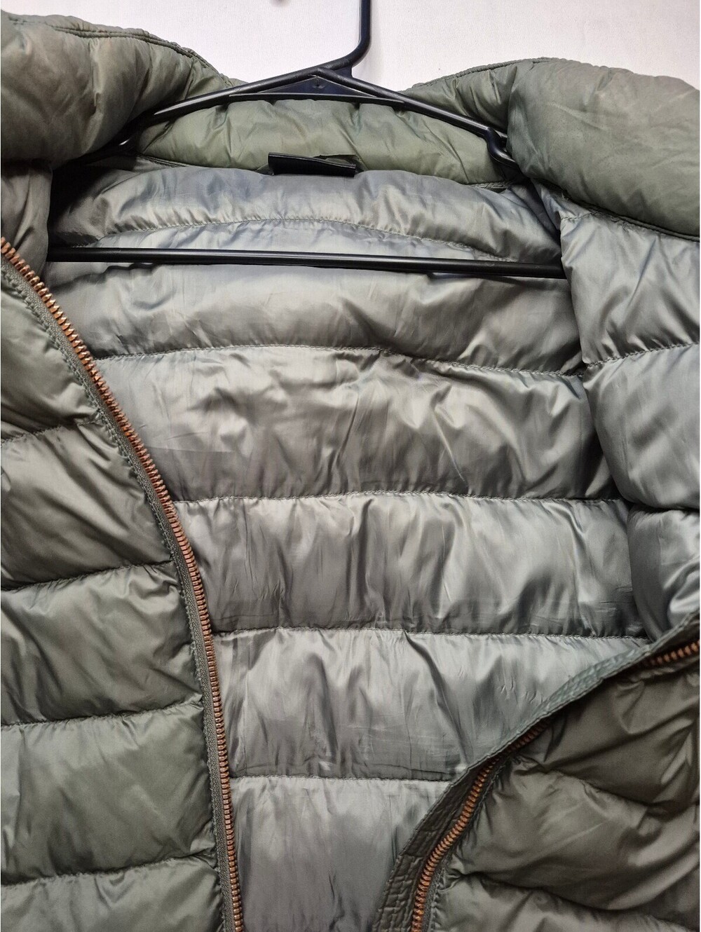 32 Degrees Heat Men's XXL Puffer Vest Light Green Sleeveless Jacket - Picture 4 of 5